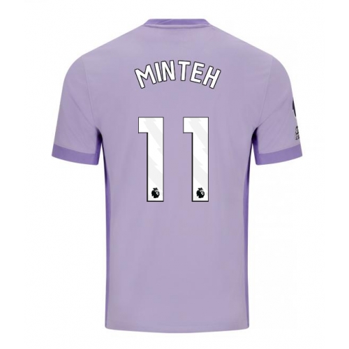 Billige Fotballdrakt Brighton Yankuba Minteh #11 Replika Bortedrakt 2025-26 Kortermet Billige Fotballdrakt Brighton Yankuba Minteh #11 Replika Bortedrakt 2025-26 Kortermet
